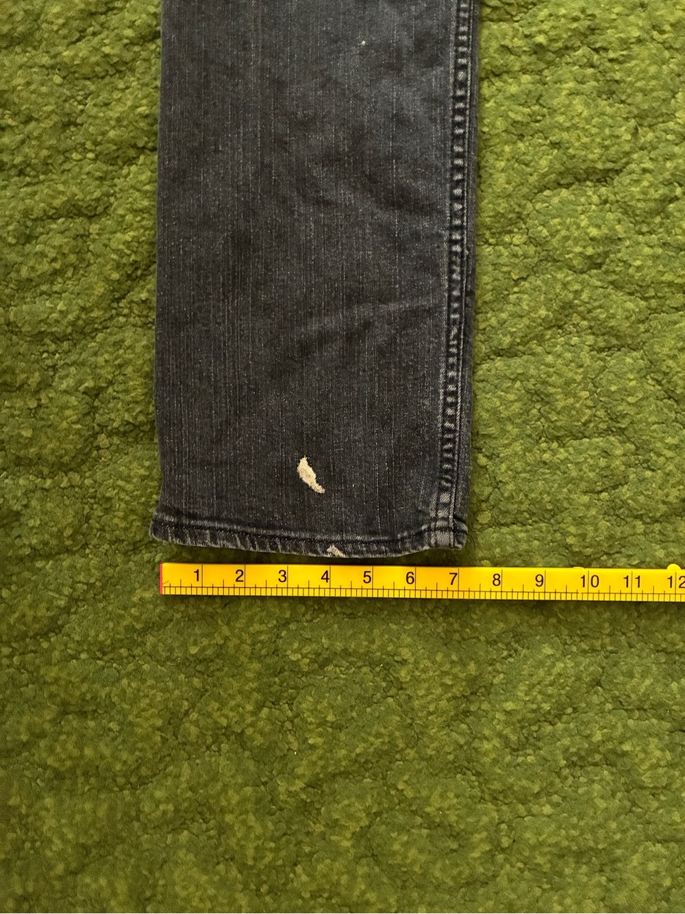 Thrashed Vans Black Slim Straight Jeans - Picture 8 of 9